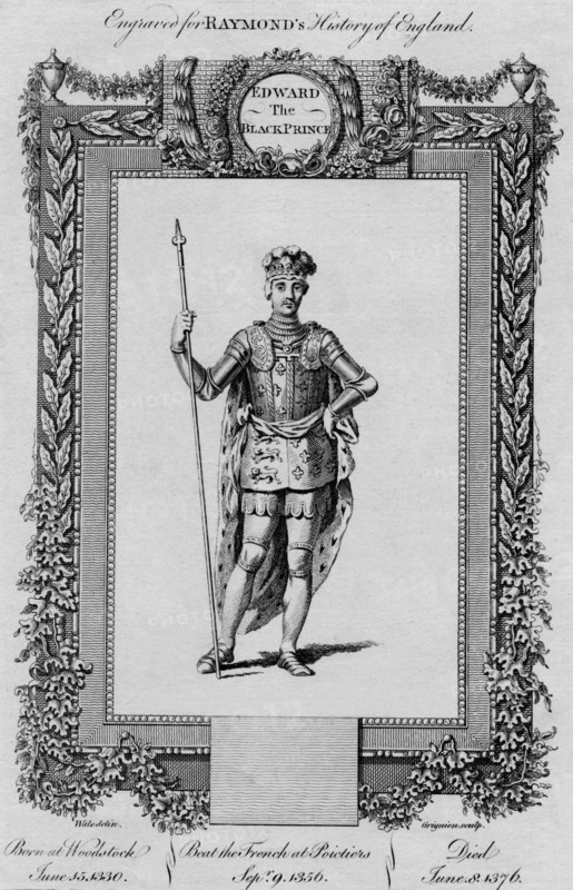 'Edward The Black Prince', c1787. Artist: Unknown.