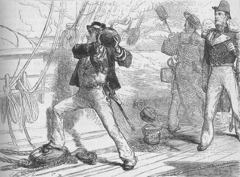 'An Incident in the Attack on Bomarsund', c1880. Artist: C.R..