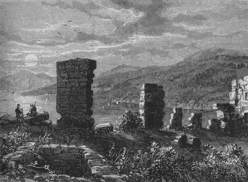 'Ticonderoga Fort', c1880. Artist: Joseph Swain.