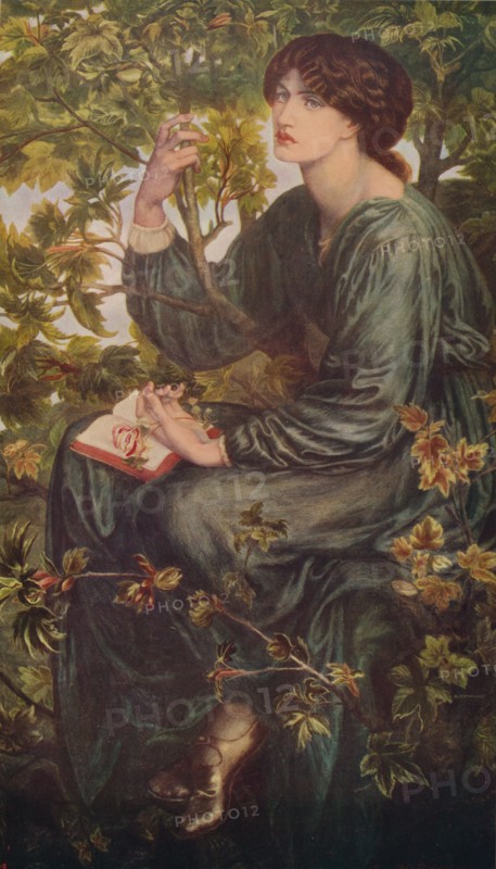 'Day Dreams', 1880, (c1915). Artist: Dante Gabriel Rossetti.