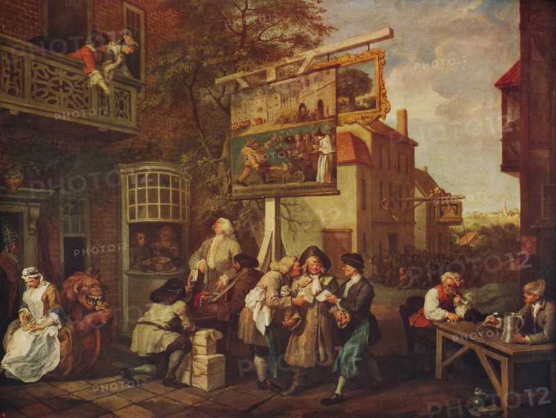 'The Election: Canvassing for Votes', 1754-1755, (c1915). Artist: William Hogarth.