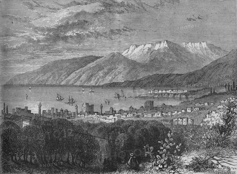 'Beyrout', c1880. Artist: John Greenaway.
