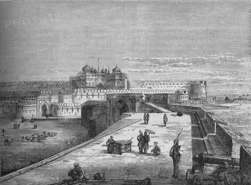 'Agra', c1880. Artist: Unknown.