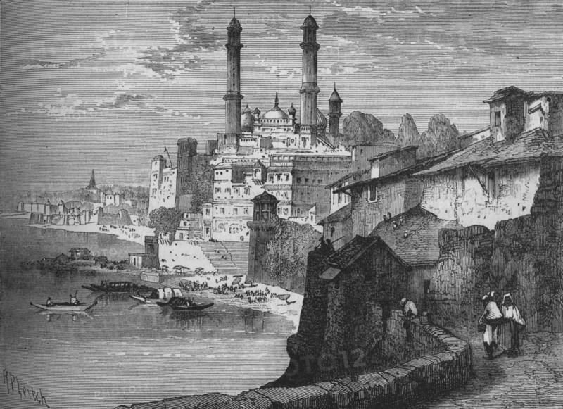 'Benares', c1880. Artist: Richard Principal Leitch.