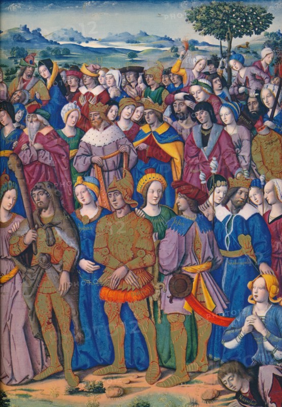 'The Triumph of Love', c15th century, (1937). Artist: Emile- Aurele Van Moe.