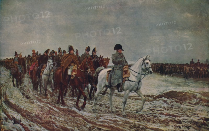 'Napoleon during French Campaign of 1814', 1864, (c1915). Artist: Jean Louis Ernest Meissonier.