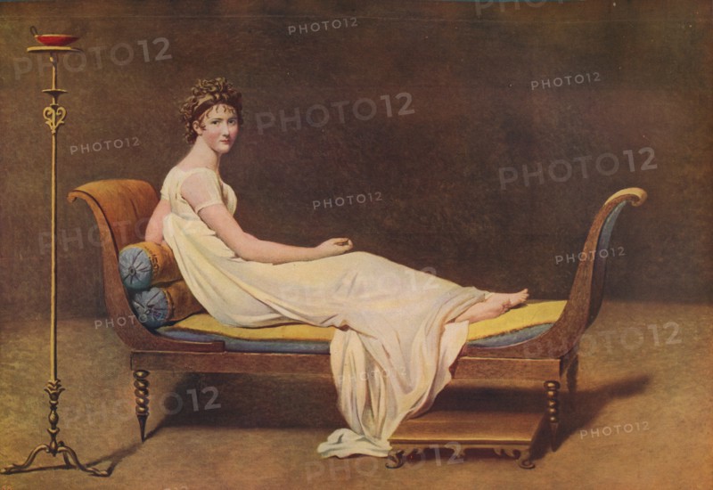 'Madame Recamier', 1800, (c1915). Creator: Jacques-Louis David.