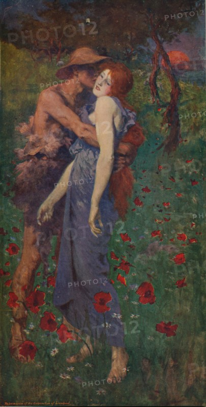 'An Idyll', 1891, (c1915). Artist: Maurice Greiffenhagen.