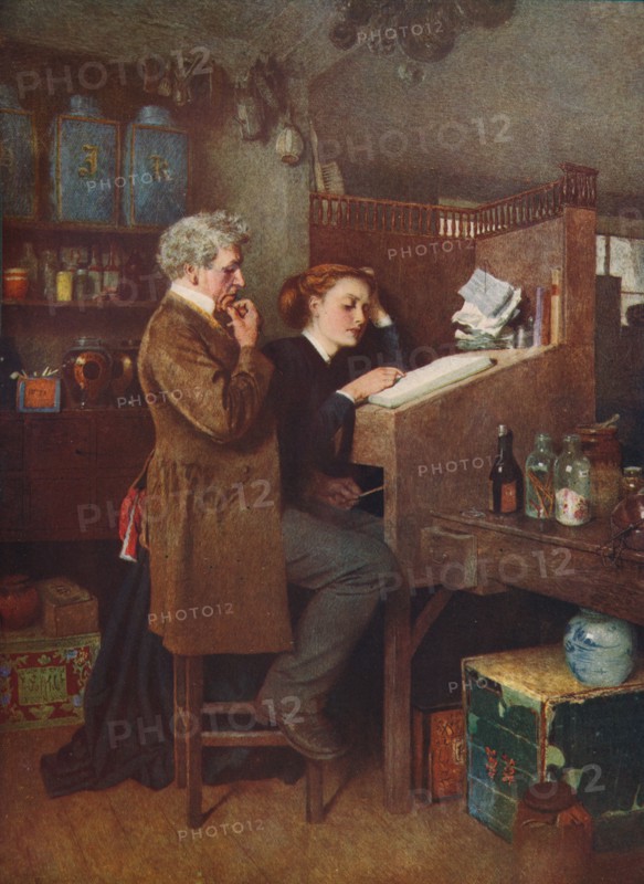'Something Wrong Somewhere', c1850. Artist: Charles Green.