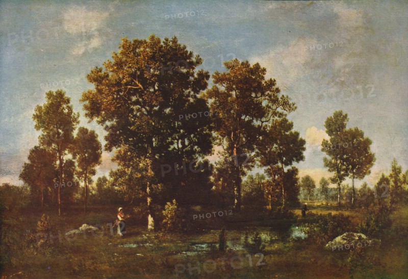 'Sunny Days in the Forest', c1850, (c1915). Artist: Narcisse Virgile Diaz de la Pena.