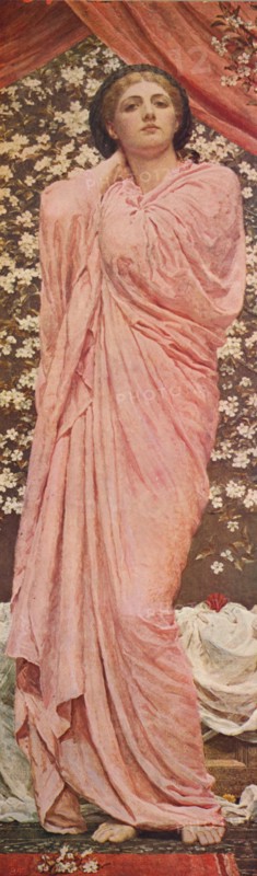 'Blossoms', 1881, (c1915). Artist: Albert Moore.