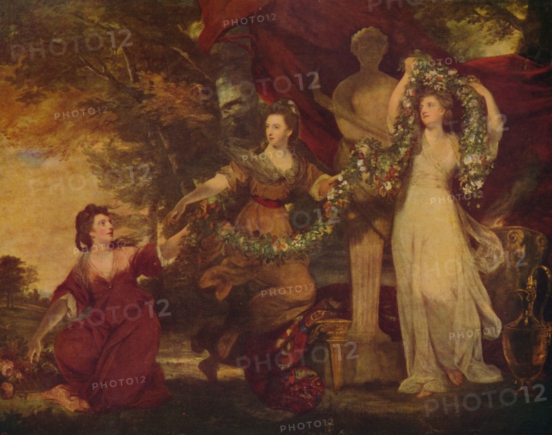 'The Graces', 1773, (c1915). Artist: Sir Joshua Reynolds.