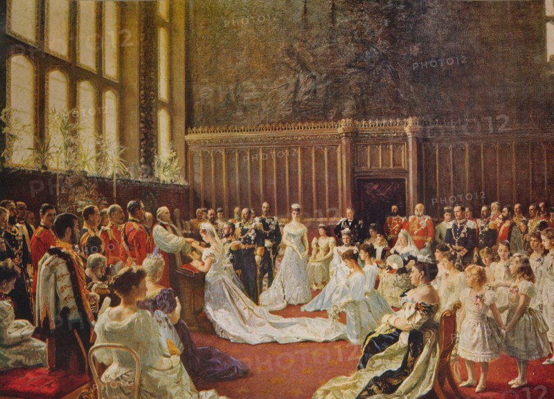 'The Marriage of King George V', 1894, (c1915). Artist: Laurits Tuxen.