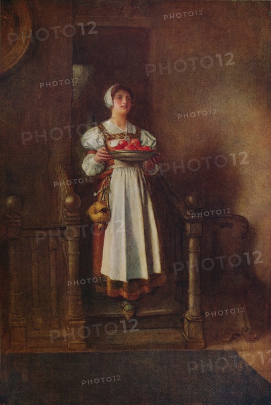 'A Maid of the Hostel', c1800. Artist: William John Wainwright.