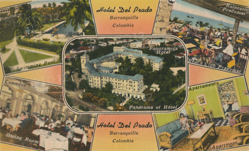 'Hotel Del Prado, Barranquilla, Colombia', c1940s. Artist: Unknown.