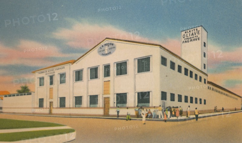 Fagrave Vegetable Fats and Oils Factory, Barranquilla'c1940s. Artist: Unknown.