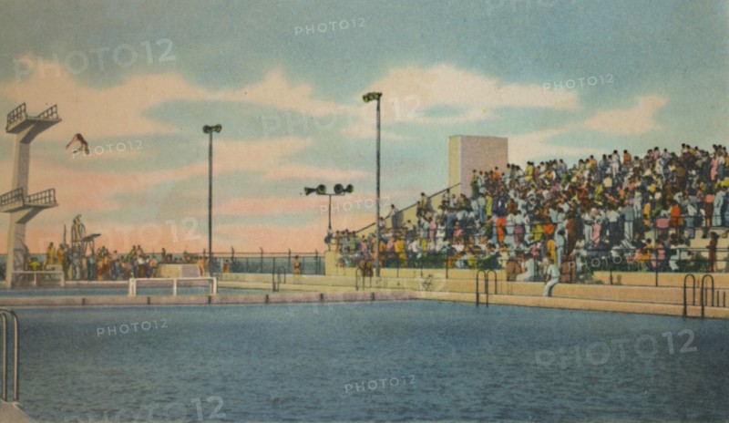 'Municipal Swimming Pool, Barranquilla', c1940s. Artist: Unknown.