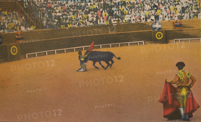 La Magdalena Bull Ring, Barranquilla', c1940s. Artist: Unknown.