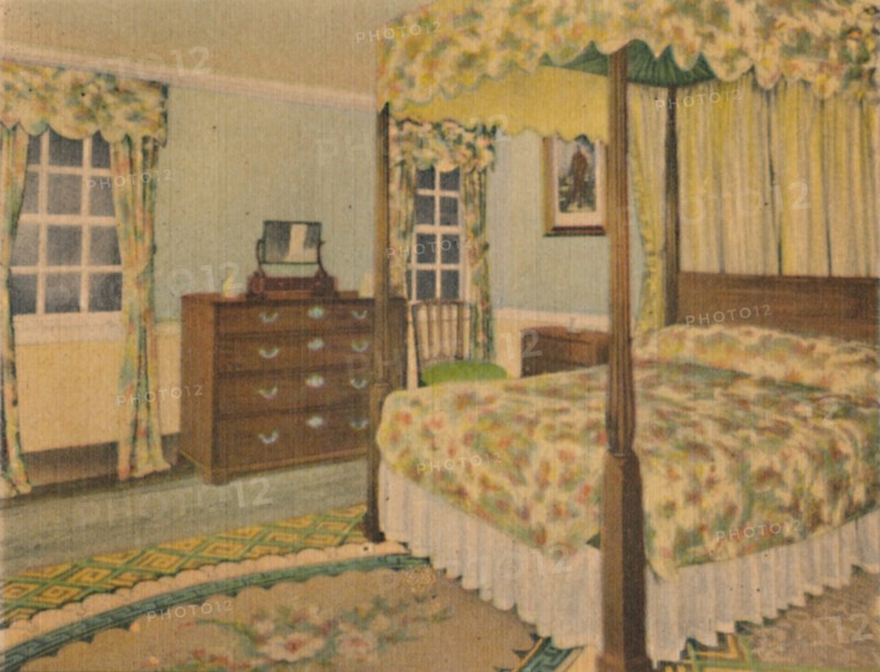 'The Lafayette Bedroom', 1946. Artist: Unknown.
