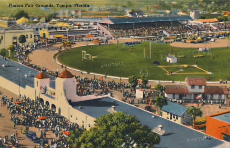 'Florida Fair Grounds, Tampa, Florida', c1940s. Artist: Unknown.