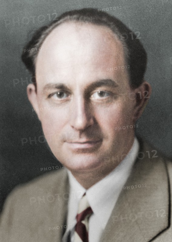 Enrico Fermi, Italian-born American nuclear physicist, c1938. Artist: Unknown.