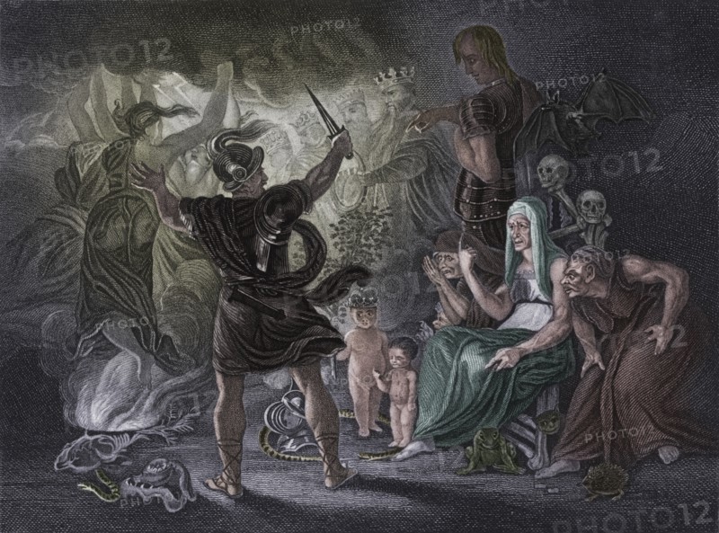 Act IV Scene i from Macbeth, c19th century. Artist: Unknown.