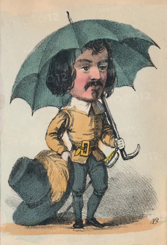 'Cromwell', 1856. Artist: Alfred Crowquill.