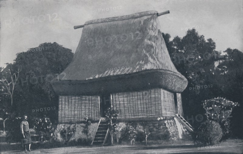 'Fijian House', 1924. Artist: Unknown.