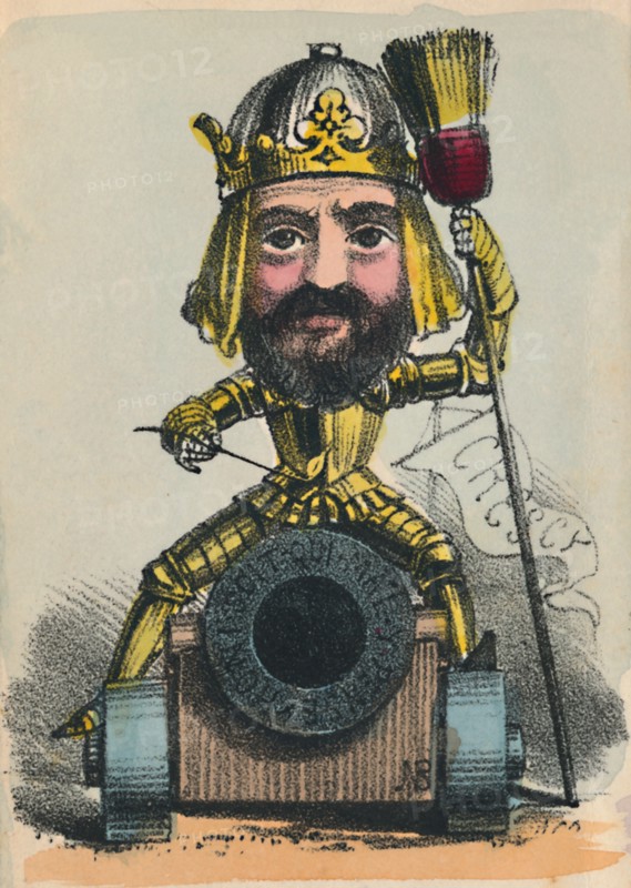 'Edward III', 1856. Artist: Alfred Crowquill.