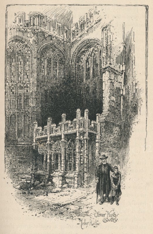 'Oliver King's Chantry', 1895. Artist: Unknown.