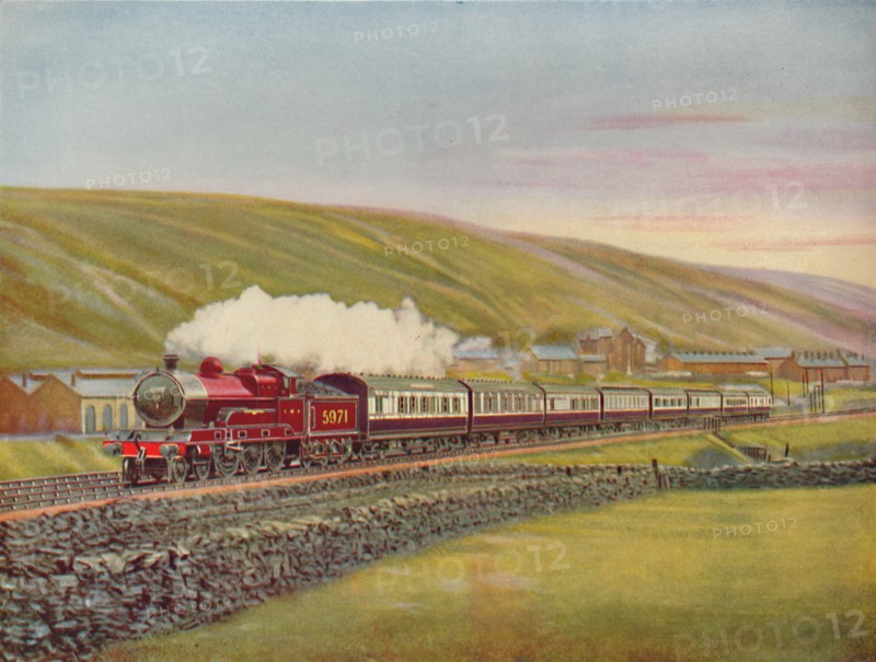 'The West Coast Scotsman At Full Speed Near Tebay, L.M.S.R.', 1926. Artist: Unknown.