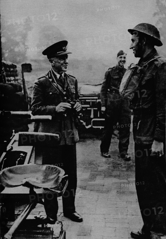 General Sir Frederick Pile, Commander-in-Chief, Anti-Aircraft Command, 1943. Artist: Unknown.