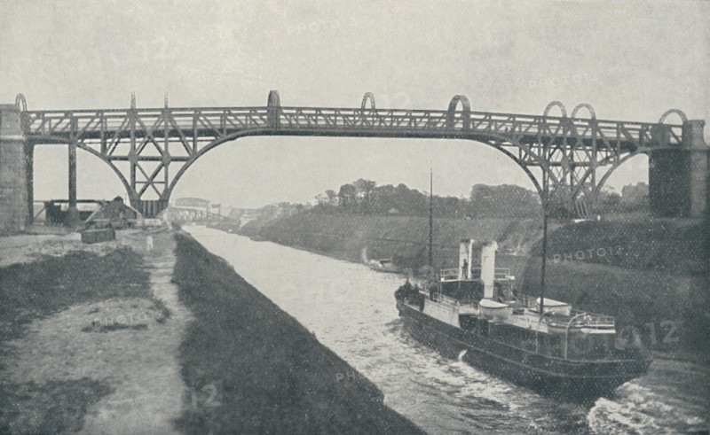 'Manchester Ship Canal', 1910. Artist: Valentine & Sons.