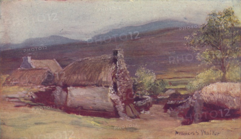 'Irish Cabins', 1910. Artist: Francis S Walker.