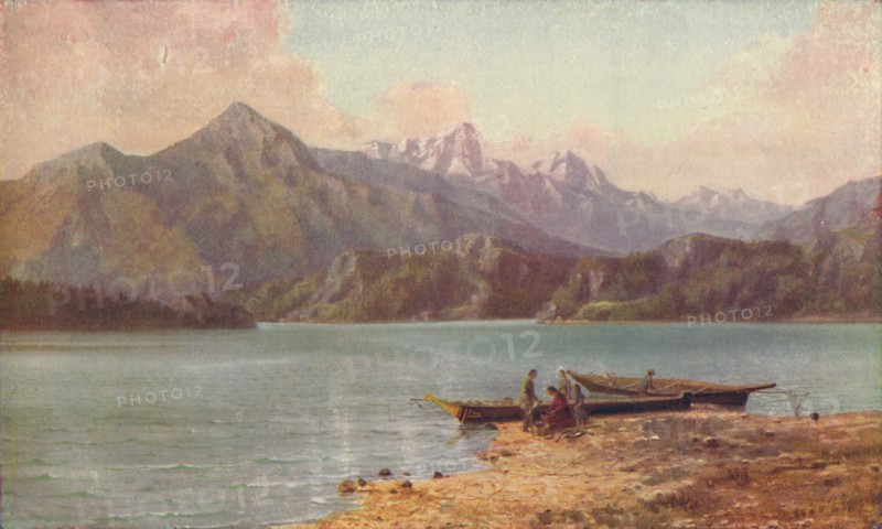 'The Cascade Mountains', 1916. Artist: Martin Mower.
