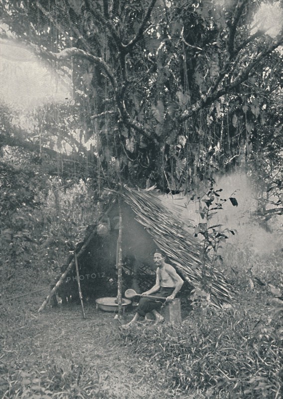 'Smoking Rubber', 1916. Artist: Unknown.