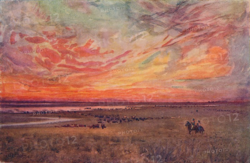 'The Campo', 1916. Artist: E.W Christmas.