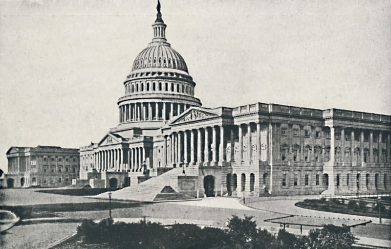'The Capitol, Washington', 1916. Artist: Unknown.