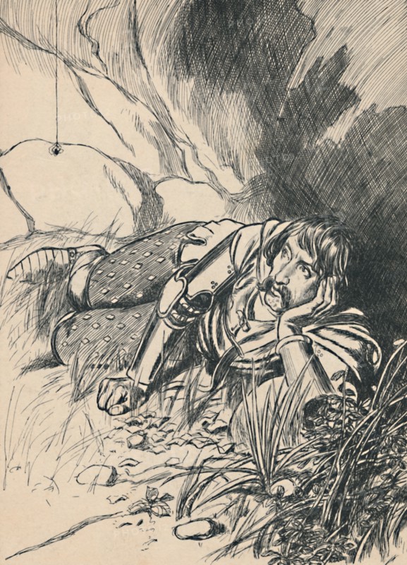 'Bruce Watching the Spider', c1907. Artist: Unknown.