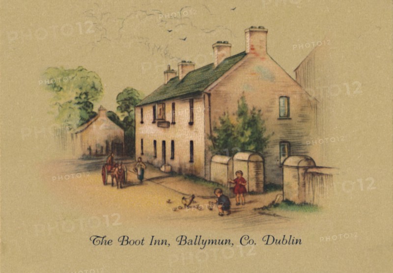 'The Boot Inn, Ballymun, Co. Dublin', 1939. Artist: Unknown.