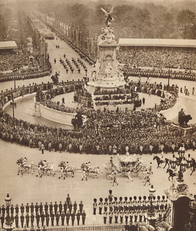 'Fanfare of Trumpets, Roll of Drums', May 12 1937. Creator: Unknown.