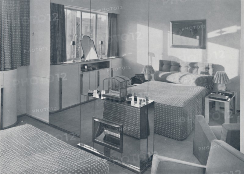 'Doris Howard Robertson A.R.I.B.A. - House of the Marquesa de Casa Maury - The Owner's Bedroom, with Artist: Humphrey Joel.