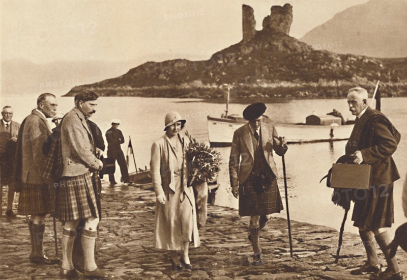 'Over the Sea to Skye' - landing in Skye from the yacht 'Golden Hind', 1933 (1937). Creator: Unknown.