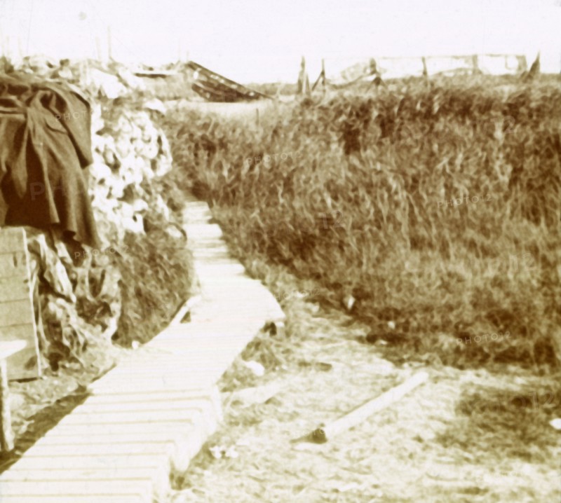 Trenches, Ramskapelle, Belgium, c1914-c1918. Artist: Unknown.
