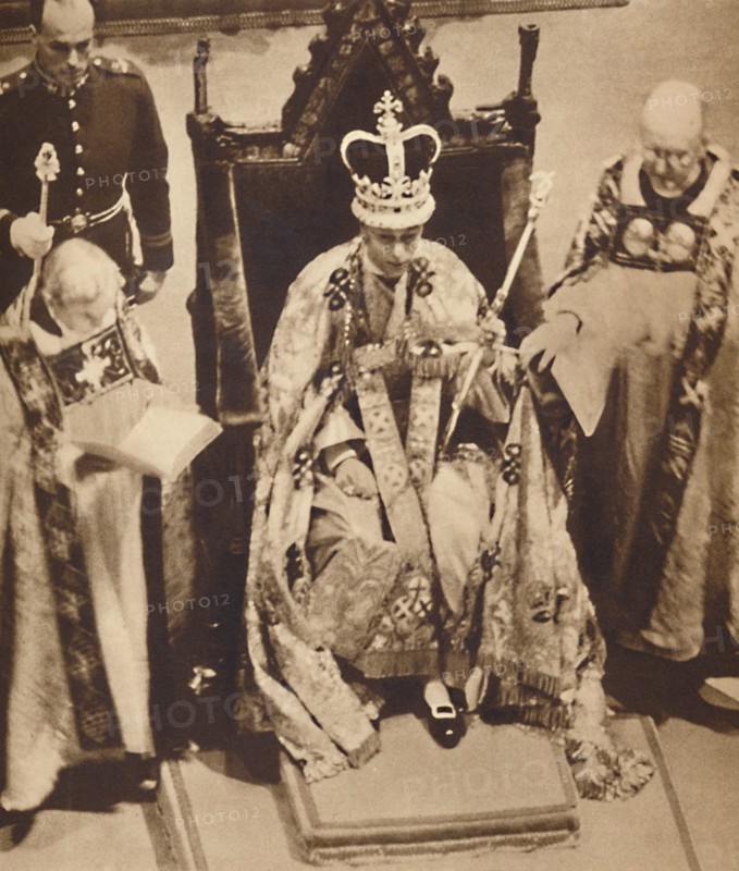 'Robed and Crowned', May 12 1937. Artist: Unknown.