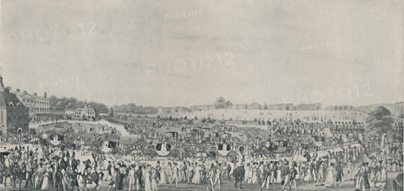 'Drawing-Room Day, Buckingham Palace, 1822', (1920). Artist: Unknown.