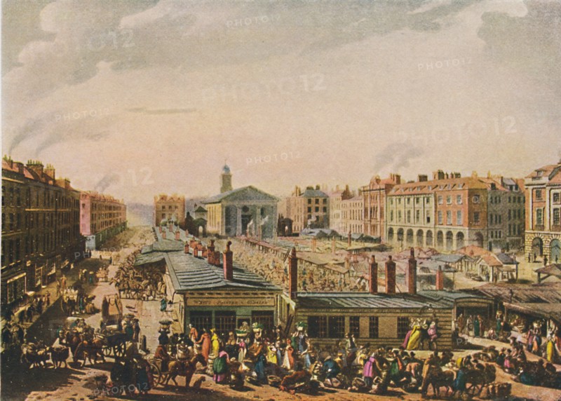 'Covent Garden Market, 1811', (1920). Artist: J Bluck.