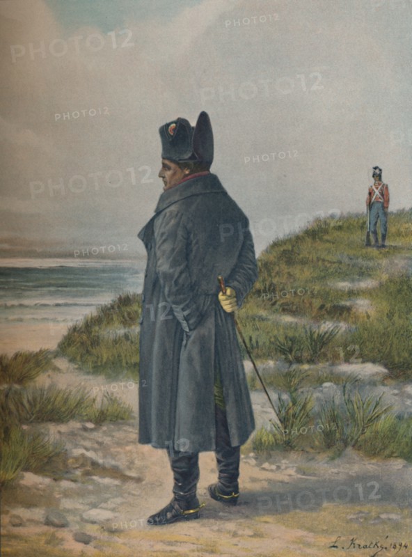 'Napoleon at St. Helena', c1815, (1896). Artist: Unknown.