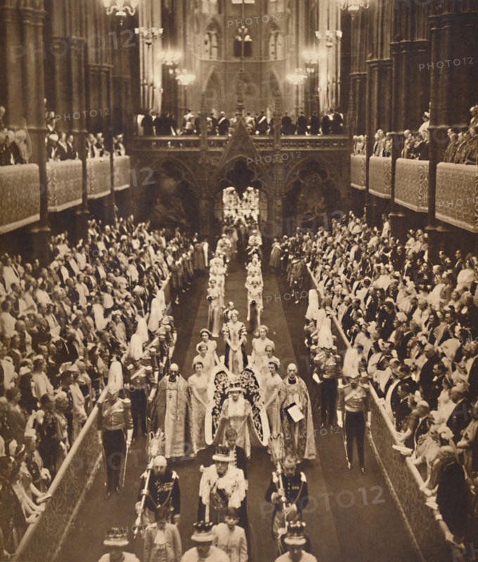 'The Queen's Procession', May 12 1937. Creator: Unknown.