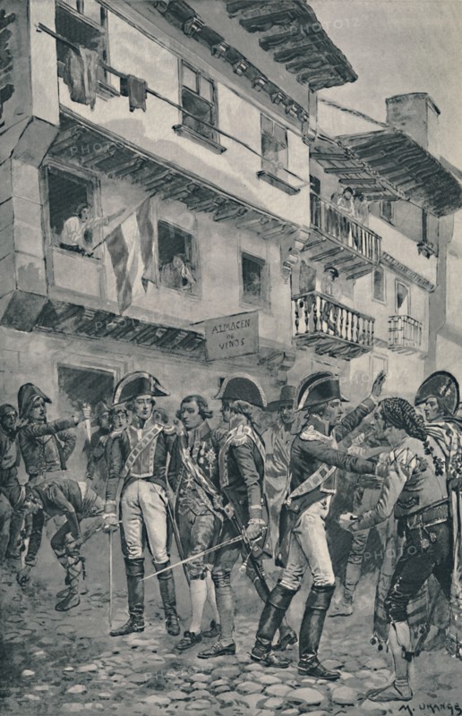 'Godoy Taken Into Custody By The Spanish Troops', 1896. Artist: Unknown.